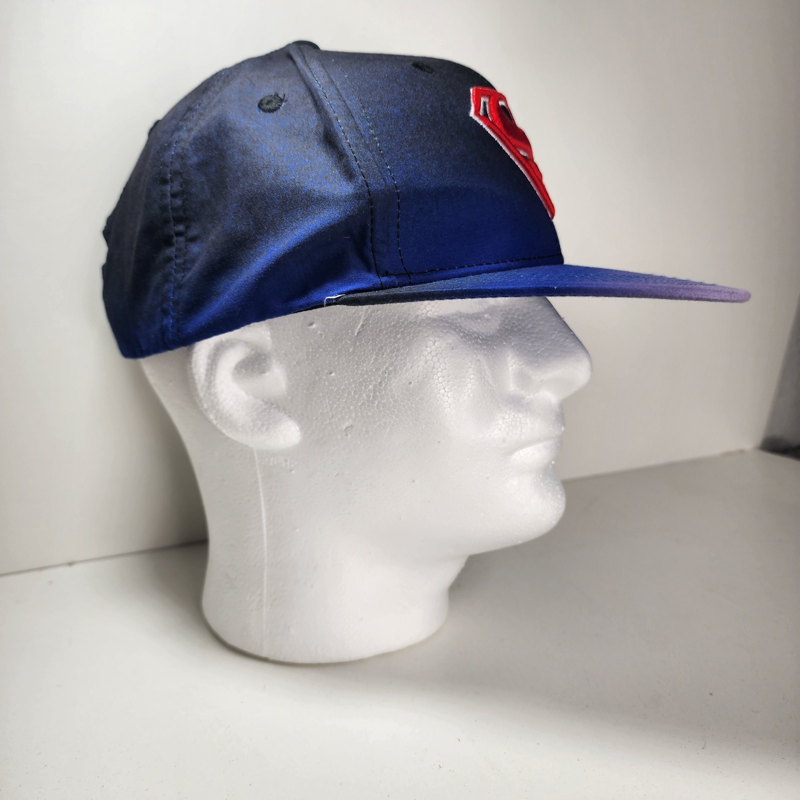 Superman Six Flags Hat DC Comics Embroidered Logo… - image 3