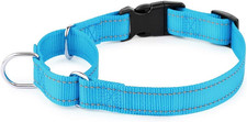 Reflective Martingale Collar with Quick Snap Buckle,No Pull Dog Choker Collar fo