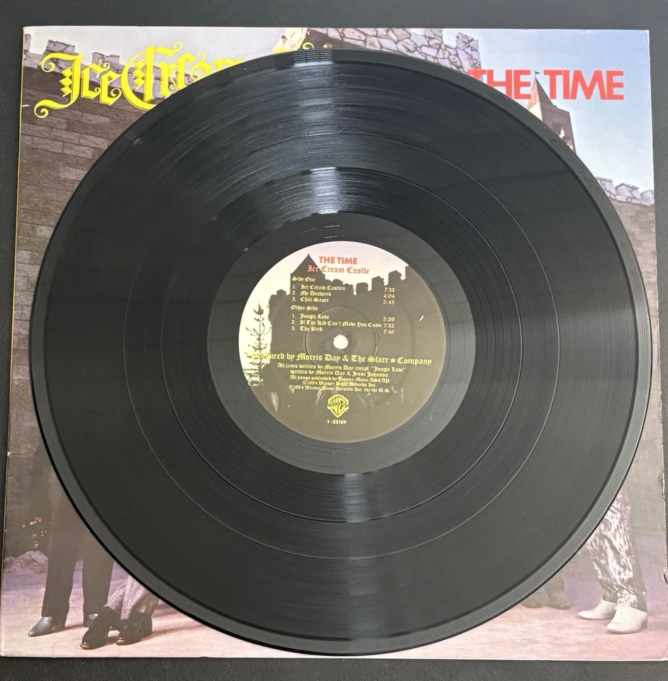 Vintage Vinyl LP The Time Ice Cream Castle OG Soul R&B Funk  NM PRINCE - Image 3 of 4
