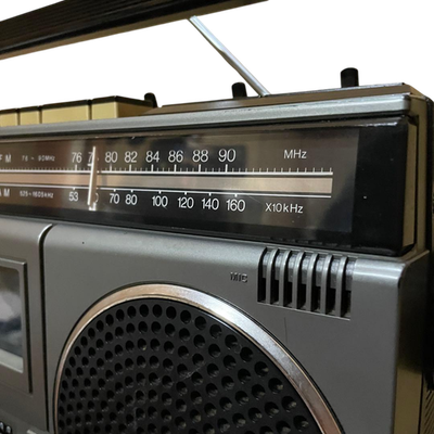 National Panasonic RQ-4050 Vintage Boombox Radio Cassette Serviced