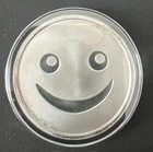 1 oz .999 Fine Silver Emojis Series / Smiley Face Round in Airtite capsule