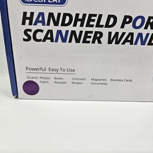 Handheld Portable Document & Color Picture Scanner By iDeaPlay 900 dPi In Purple - 第 3/4 張圖片