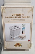 35L Towel Warmer Gift Set Family-Sized Foldable Design with Window, Dual Safety