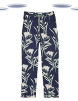 Ex Fat Face Women's Pyjama Bottom - Jersey Spring Blooms Navy (Defect) (Size 20)