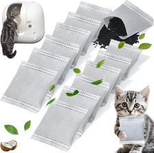 12 PCS Odor Eliminator for Puramax Self-Cleaning Cat Litter Box, Natural Activat