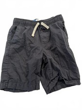 Old Navy Boys Pull on Twill Black Relaxed Shorts L
