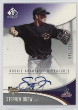 2006 SP Authentic Rookie Signatures 283/299 Stephen Drew #295 Auto 1m2q