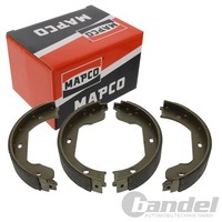 Mapco Handbremsbacken Satz 185Mm Passend FüR BMW 3 5 6 7 X3 X5 X6 Z4 VW Multivan