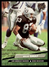 1992 Ultra Willie Gault Los Angeles Raiders #190