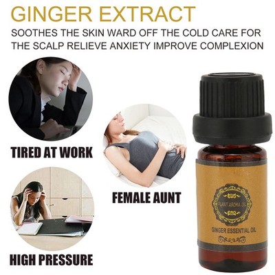 Essential Oil Ginger Extract Water Soluble Skin Massage Oil For Hair Body Fo HOT