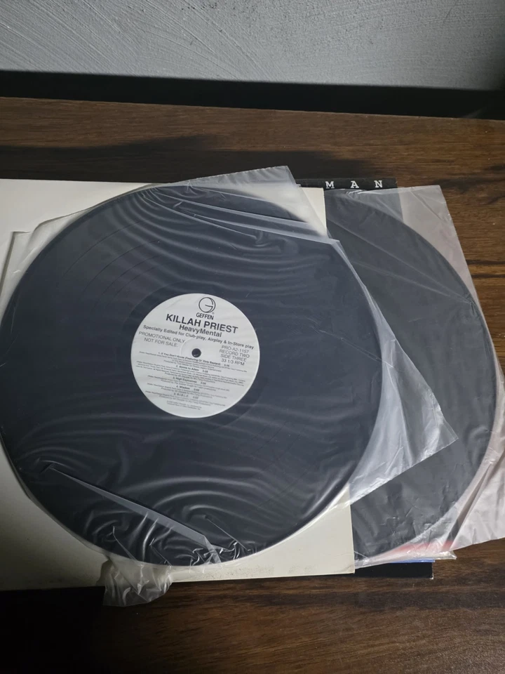 KILLAH PRIEST - HEAVY MENTAL (VINYL 2LP) 1998 RARE!! GZA + ODB + INSPECTAH DECK - Image 2 of 2