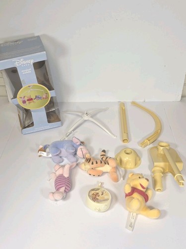 Disney Musical Mobile Crib Winnie the Pooh & Friends Multicolor Nursery Décor