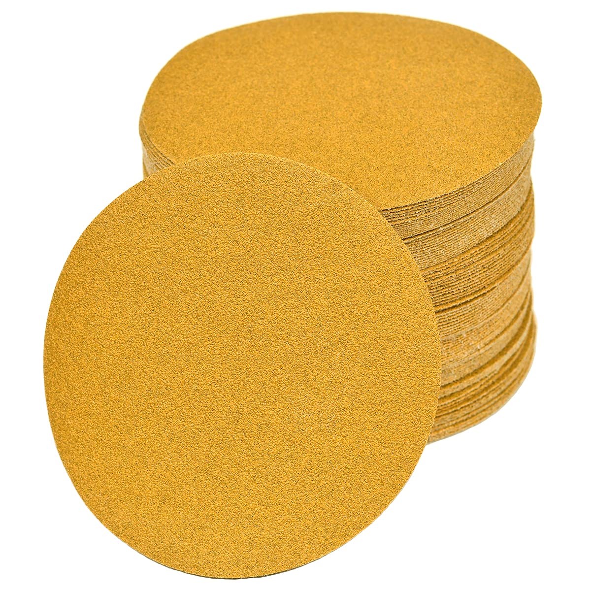 25PCS 6" Professional Hook & Loop Sanding Discs- Aluminum Oxide 400Grit for Wood