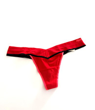 Victoria's Secret PINK Seamless Thong Panty Deep Red