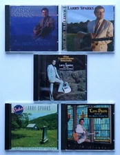 LARRY SPARKS 5 x CD ALBUMS BLUE MOUNTAIN MEMORIES I WANT TO BE LIKE JESUS...