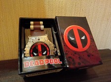 Reloj Pulsera Marvel Deadpool Licencia Oficial Nuevo Sin Usar Reloj Digital
