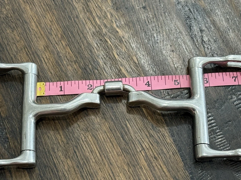 "Myler English Dee Ring MB33 barril portado 5 1/4""" Foto 3 de 3