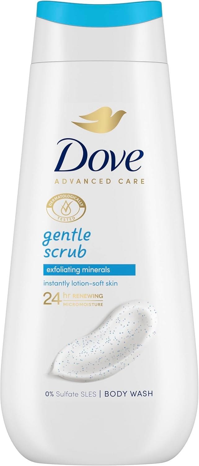 Dove Advanced Care Gentle Scrub Exfoliating Body Wash 225ml