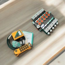 Juuko 1000 Radio Remote Control Hydraulic Valve 5 Spool 80 L/Min 24VDC