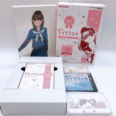 Nintendo 3DS LL NEW Love Plus + Nene Deluxe Complete Set Konami Limited Console