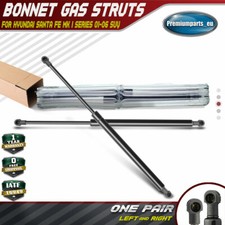 Set of 2 Bonnet Hood Gas Struts for Hyundai Santa Fe 2001-2006 81161-26000