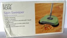 Spin Sweeper Broom Dustpan in One Household Floor Cleaning Easy Home