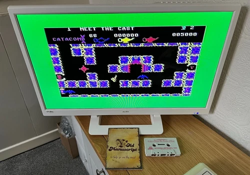 Commodore 64 Cuthbert Enters the Tombs of Doom - Working -👾Retro Gift Idea👾