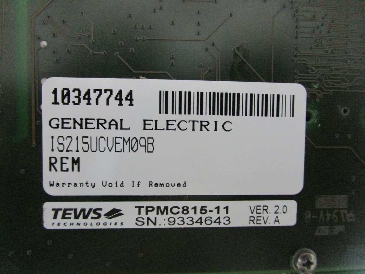 専用④ Ge fanuc IS215UCVEM09B MODULE | eBay