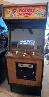  Fighter's History Data East Fullsize Classic Coin-op Arcade Machine 