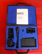 Trantec S1000 Handheld Wireless Microphone And Receiver In Carry Case (used)