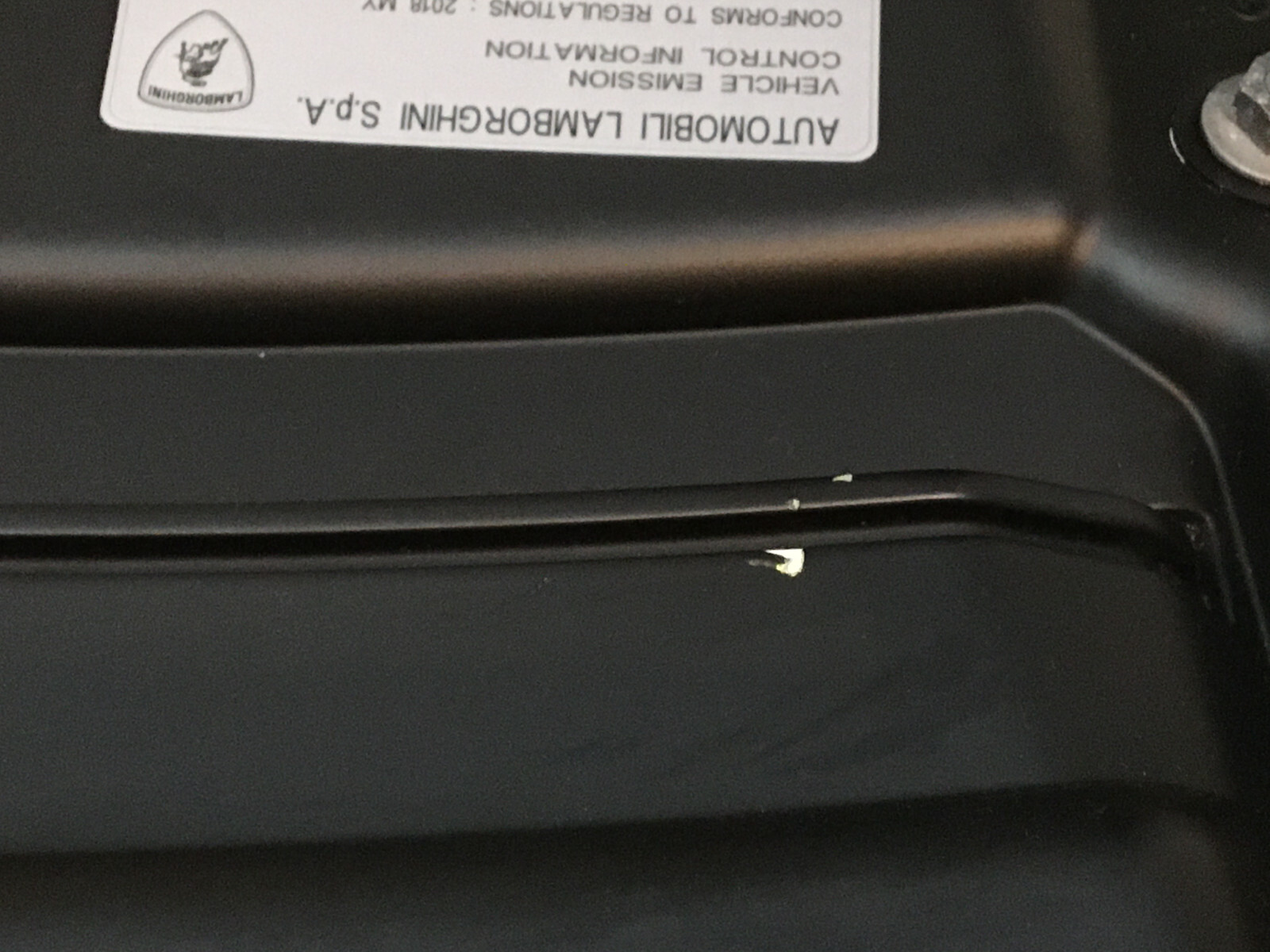 ✝️LAMBORGHINI HURACAN SPYDER EVO REAR ENGINE HOOD LID TAILGATE 4T7827029 OEM