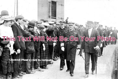 LI 1886 - Channel Fleets Visit To Grimsby, Lincolnshire c1907