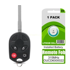 For 2012 2013 2014 2015 2016 Ford Focus Keyless Entry Control Key Car Remote Fob