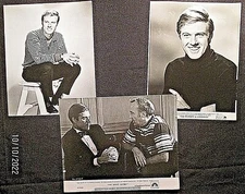 ROBERT REDFORD {ORIGINAL VINTAGE CANDID PHOTO LOT) CLASSIC ICONIC ACTOR