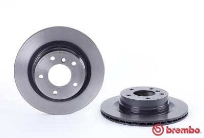 Brake Discs Rear Orius Fits BMW 3 Series 2004-2018 1 Series 2004-2019 #1