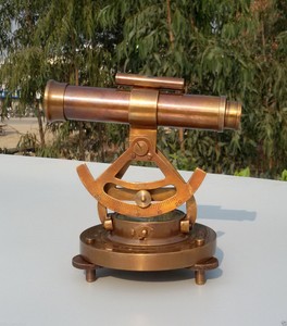 Vintage Brass Theodolite Alidade Telescope Compass Survey Inst!   rument - image is loading vintage brass theodolite alidade telescope co!   mpass survey instrument