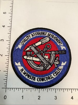 LARGE U.S.A.F. QUALITY ASSURANCE DEPARTMENT SQUADRON  PATCH