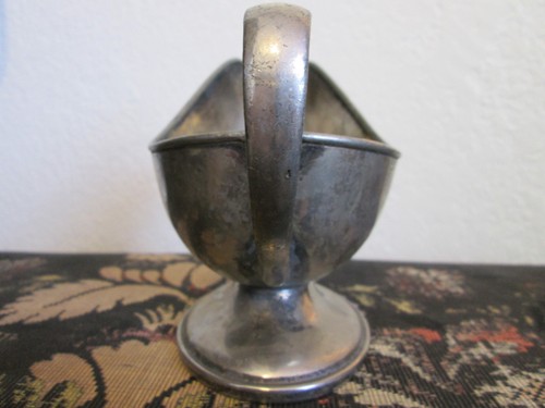 Vintage Antique Crescent Silver Manufacturing Company S.P.N.S. Gravy Sauce Boat - Picture 4 of 10