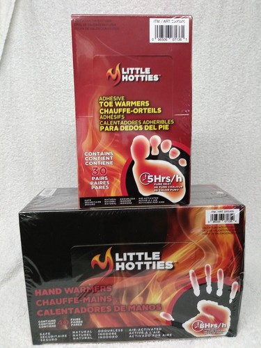 Little Hotties Hand Toe Warmers Pocket Glove Winter Outdoor Cold Heat - 第 1/6 張圖片