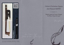 A rare, very fine French violin bow made by Jean Adam Jean-Dominique Adam,1830