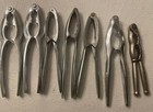 Lot 7 Metal Nut Cracker Lobster Crab Claw Shell Vintage Mixed