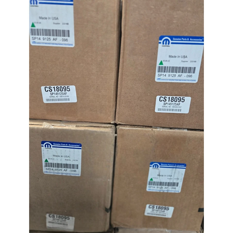 2011-2018 Jeep Dodge Chrysler 3.6L ENGINE PENTASTAR SPARK PLUGS CHAMPION MOPAR 6 - Image 3 of 4