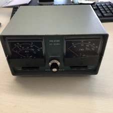 Vintage Heathkit HM-2140 HF Dual Watt Meter 2000w ham radio SWR