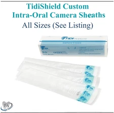 Dental Tidishield Intra-Oral Camera Cover Sheaths EasyCam, Iris, CDR Cam, 100Bx