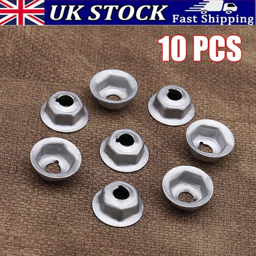 10X EXHAUST HEAT SHIELD NUT FOR FORD MONDEO FOCUS FIESTA MONEO CMAX