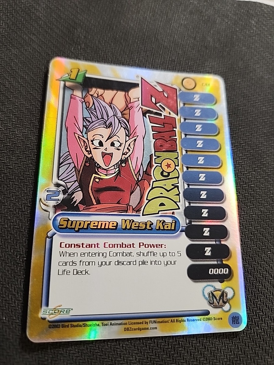 Dragon Ball Z cards Supreme West Kai CA1 Foil Limited | eBay
