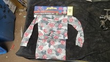 AME Marvel Spider-Man Size 5 Kids 4-Piece Pajama Set New