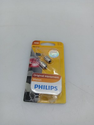 Philips 12036B2 Vision H6W Signallampe, 2er Blister, 13.50x9.50x13.50