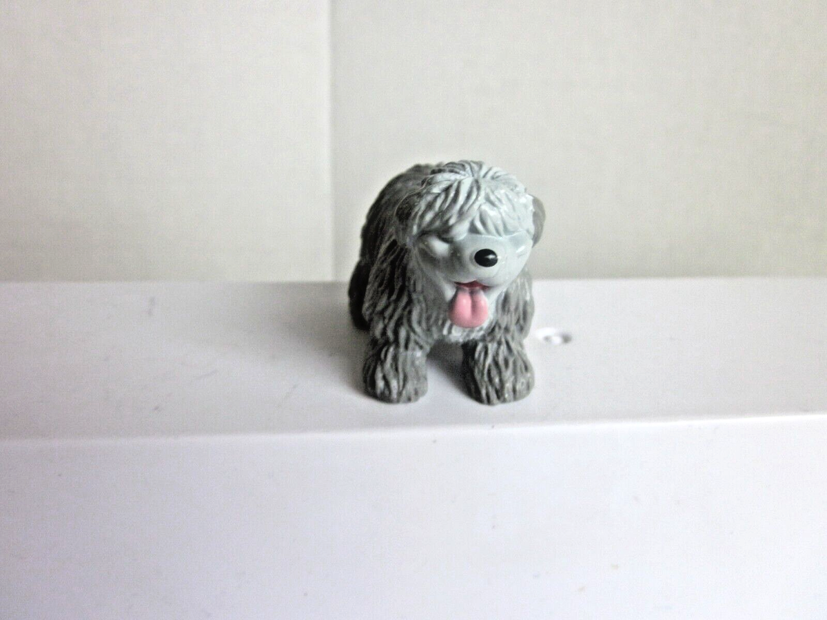 Disney Little Mermaid Max Figure Prince Eric's Pet Dog PVC Sheepdog