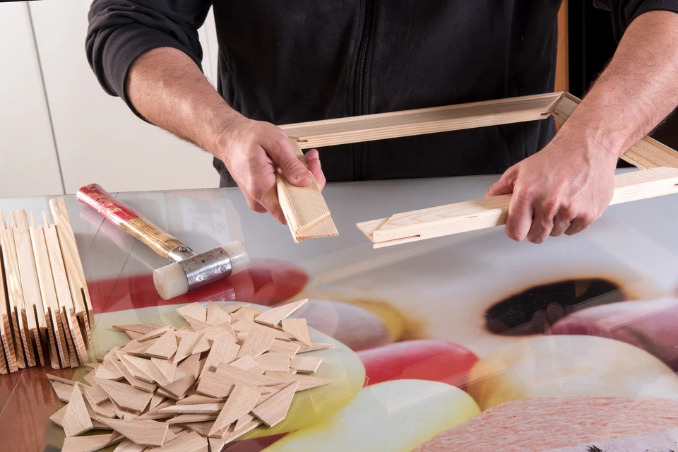 Sexy Mujer Desnuda Usando Pantalones Cortos Pantalones Cortos Erótico Moderno Diseño Decoración del Hogar Foto 3 de 4